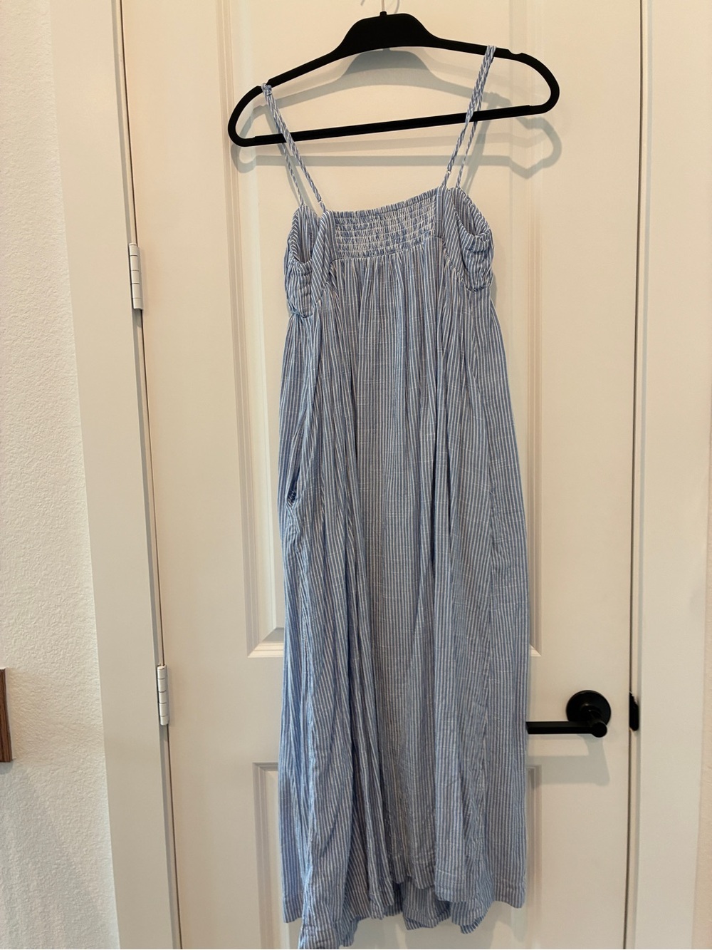 J crew blue striped dress - Picture 2 of 3